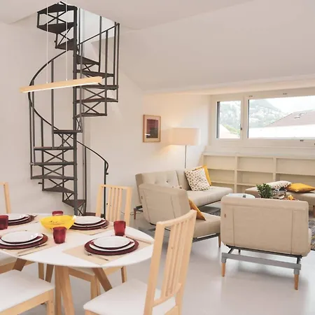 Luxury Nassa Penthouse With Private Terrace In Lägenhet Lugano